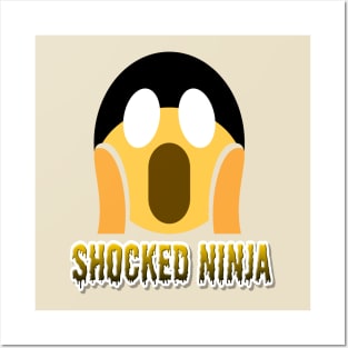 Shocked Ninja Posters and Art